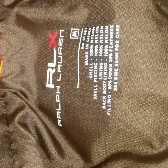 RLX by Ralph Lauren Down Puffer Vest Size M - Picture 8 of 8